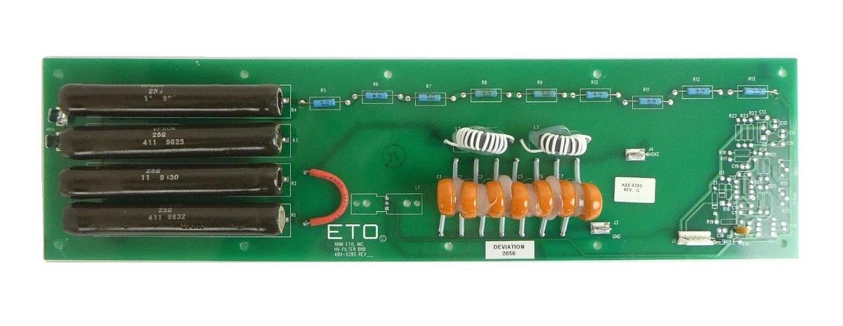 Used Astex ABX-X285 IPS Generator HV Filter PCB Assembly Working Surplus