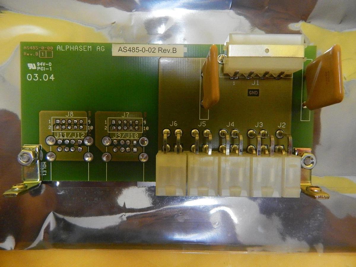 Used Alphasem AG AS485-0-02 Interface Board PCB AS485-0 Used Working