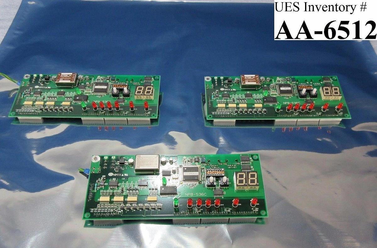 Used National Instruments NPB-536C PCB Board Reseller Lot of 3 Used Working