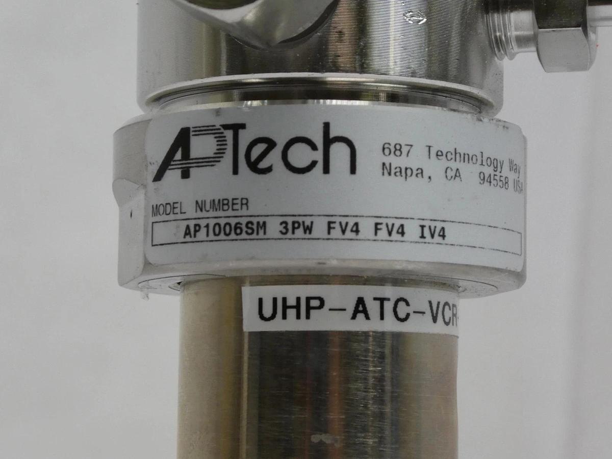 Used APTech AP1006SM 3PW FV4 FV4 IV4 Single Stage Regulator Valve Reseller Lot of 3