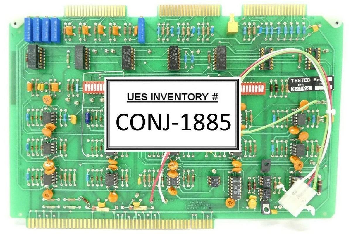Used Varian Semiconductor VSEA E-H5997001 Beam Line Control PCB Card Rev. F Working
