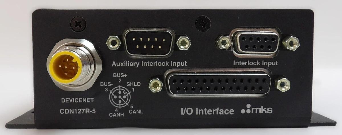 Used MKS Instruments CDN127R-5 DeviceNet Peripheral Adaptor Lot of 4 Working