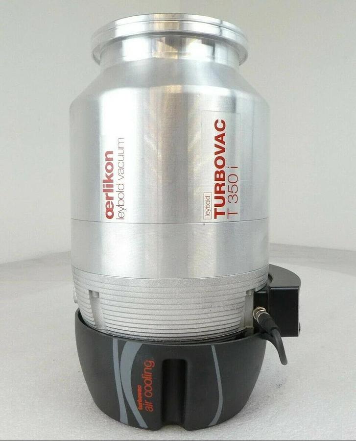 Used TURBOVAC T 350i Leybold 800136V0006 Turbomolecular Pump Turbo 300 Axial Working