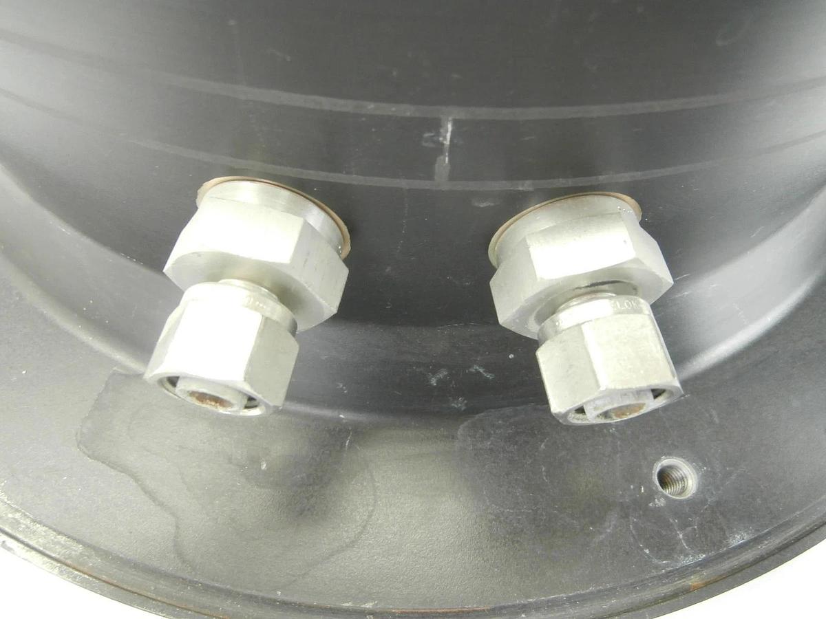 Used Tegal 37-441-004 Cooling Flange 6500 HRe Dual Frequency Etch System Used Working