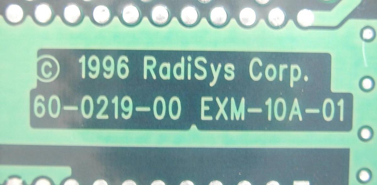 RadiSys 60-0219-00 Ethernet Communication PCB Card ASM 90-123159A20 New Surplus