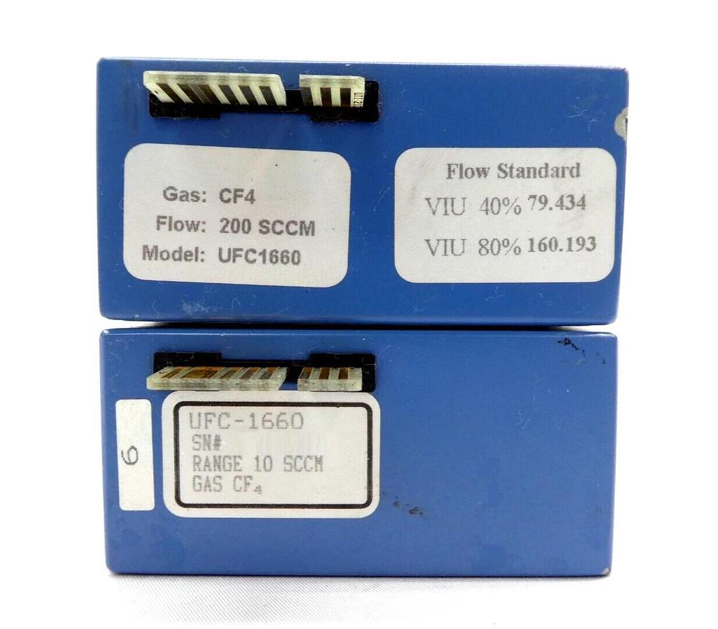 Used UNIT Instruments UFC-1660 Mass Flow Controller MFC Ar CHF3 Cl2 Lot of 11 Working