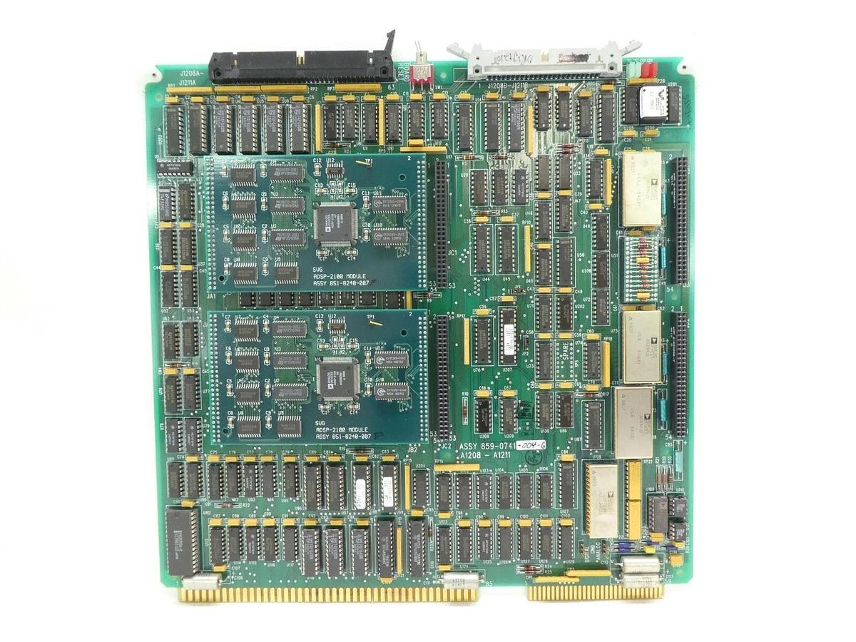 Used ASML 859-0741-004-G Interface Board PCB Card A1208 - A1211 Broken Tab Working