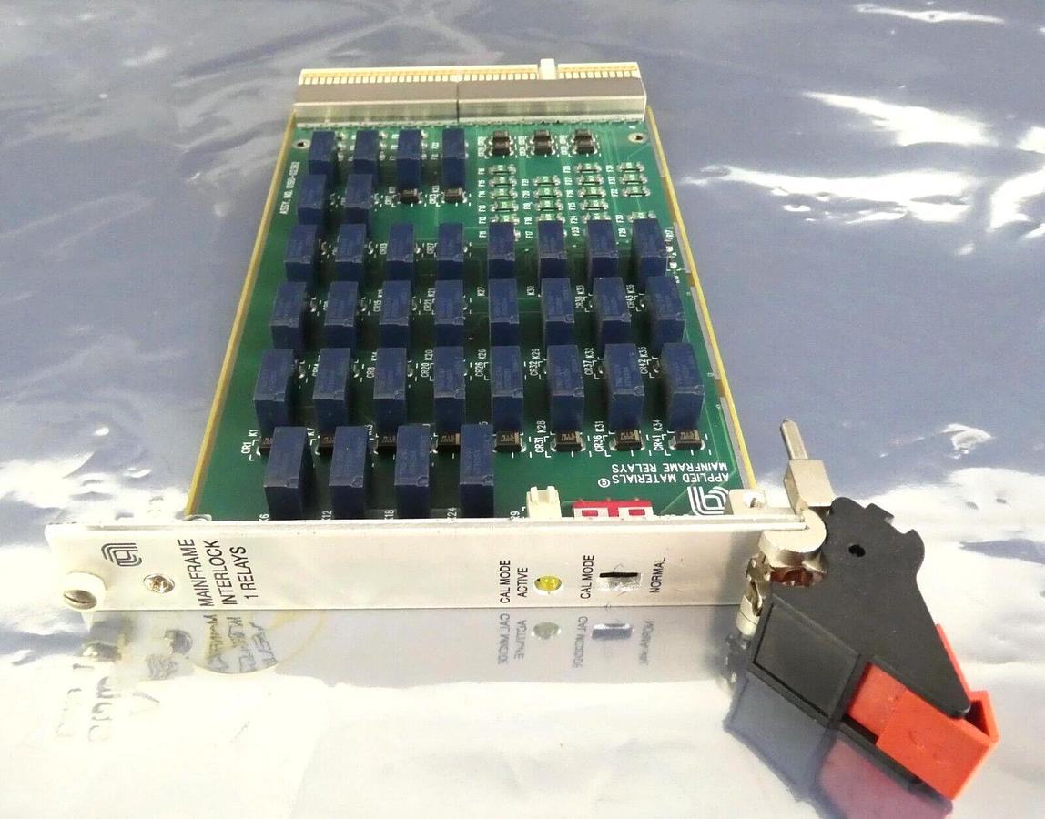 Used AMAT Applied Materials 0190-02362 Mainframe Relay Module PCB Card Working