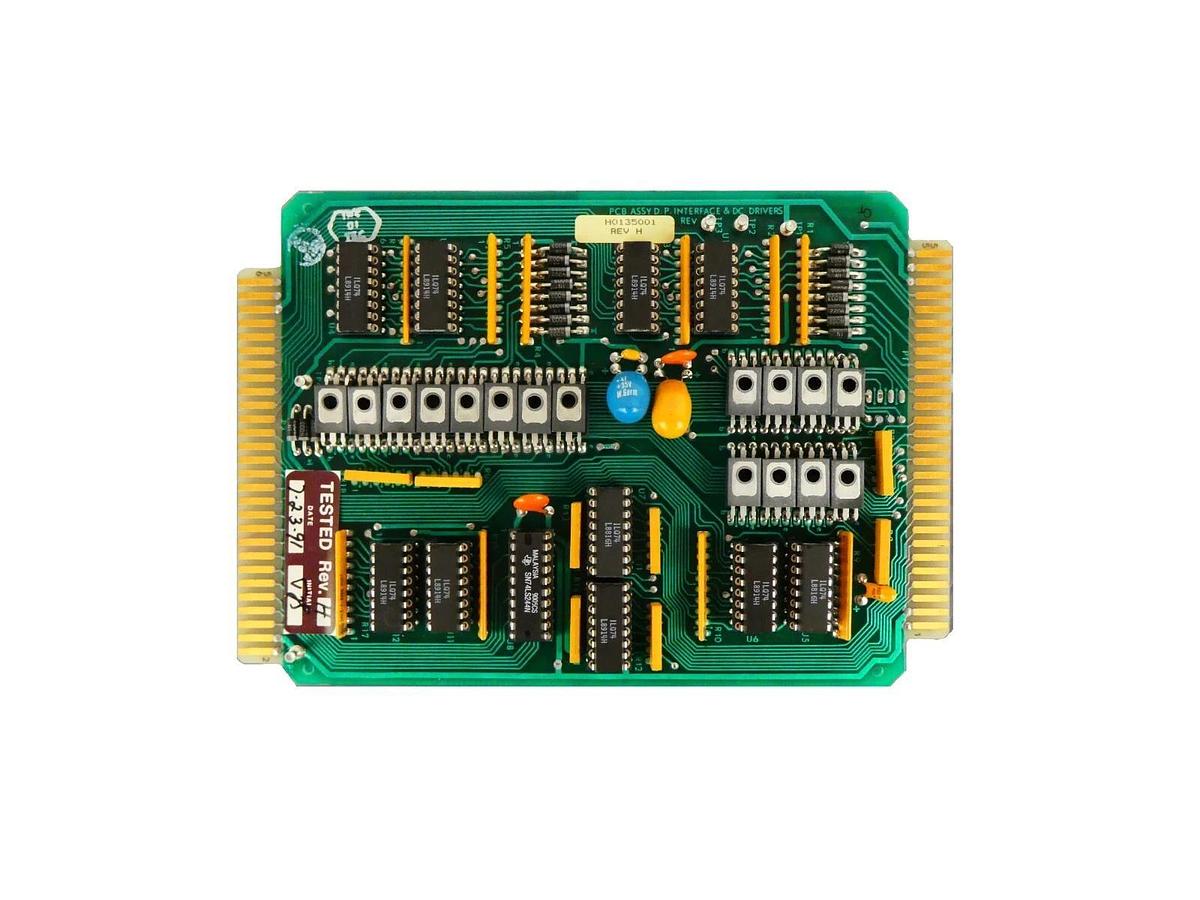 Used Varian H0135001 Dose Process Interface & DC Drivers PCB H0136002 Working Spare