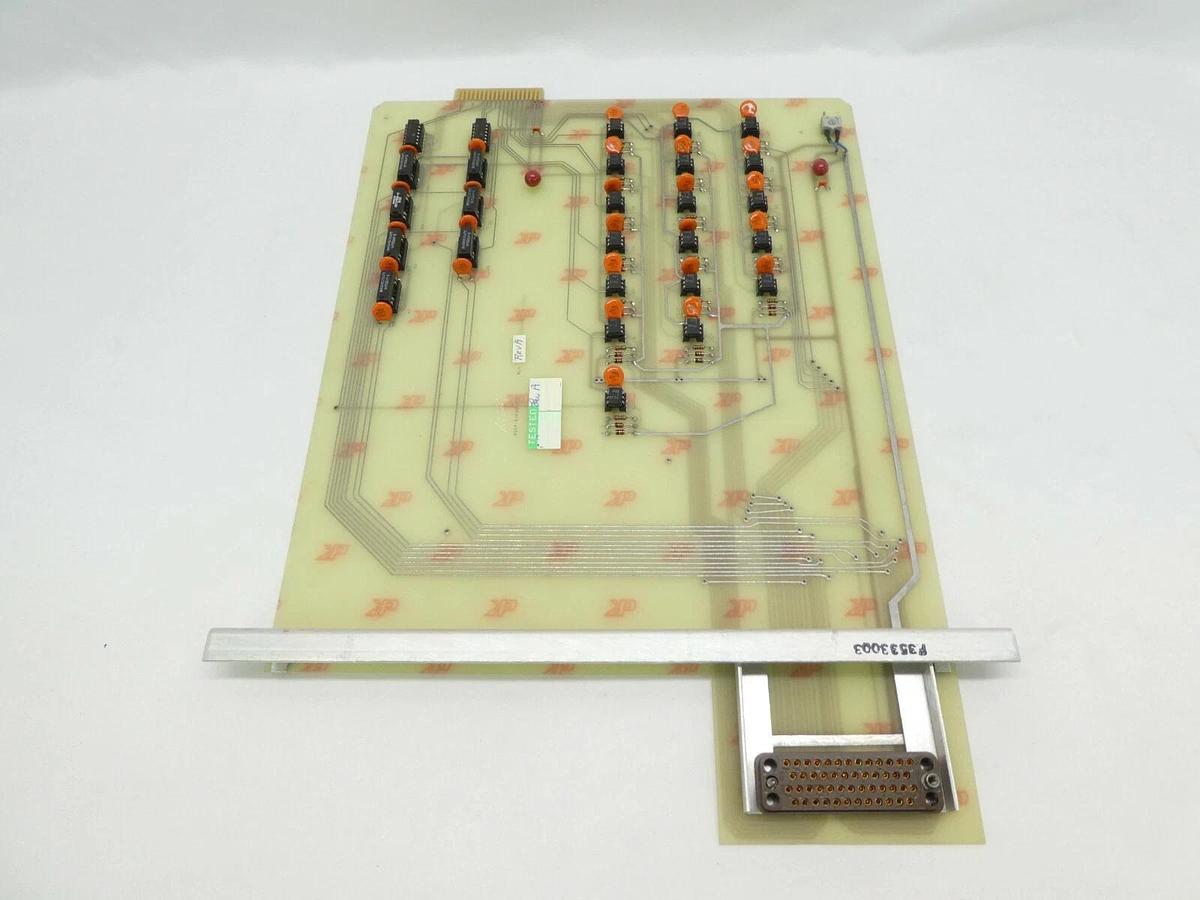 Used Varian Semiconductor VSEA E-F3849001 Isolation Interlock PCB Rev. A Working