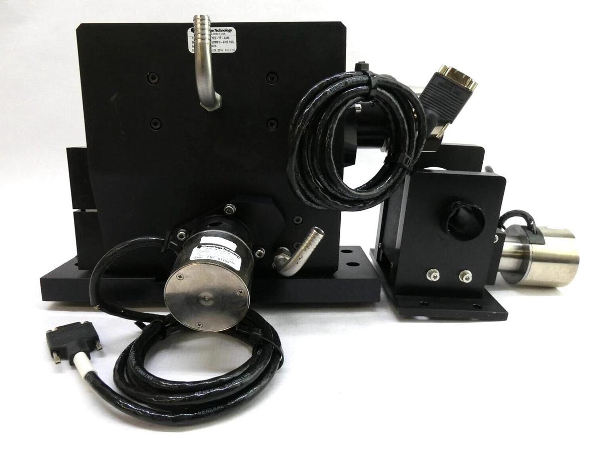 Used Cambridge Laser Optics Modules Lot D10049 710-81703 LII HP 50MM 3-AXIS YAG Spare