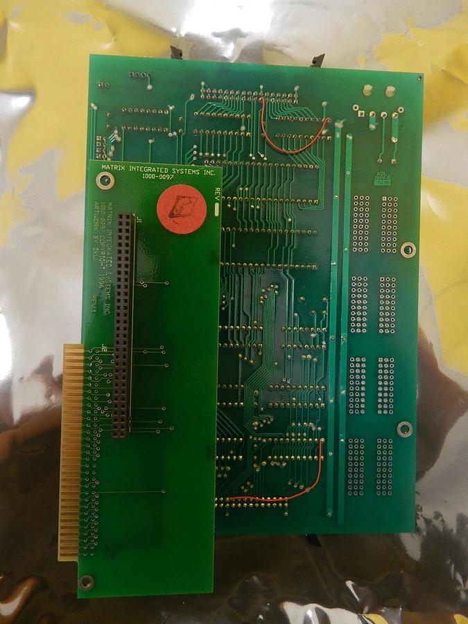 Used Matrix Integrated Systems 1000-0065 Z80 Bus Interface PCB Board System 10 Used