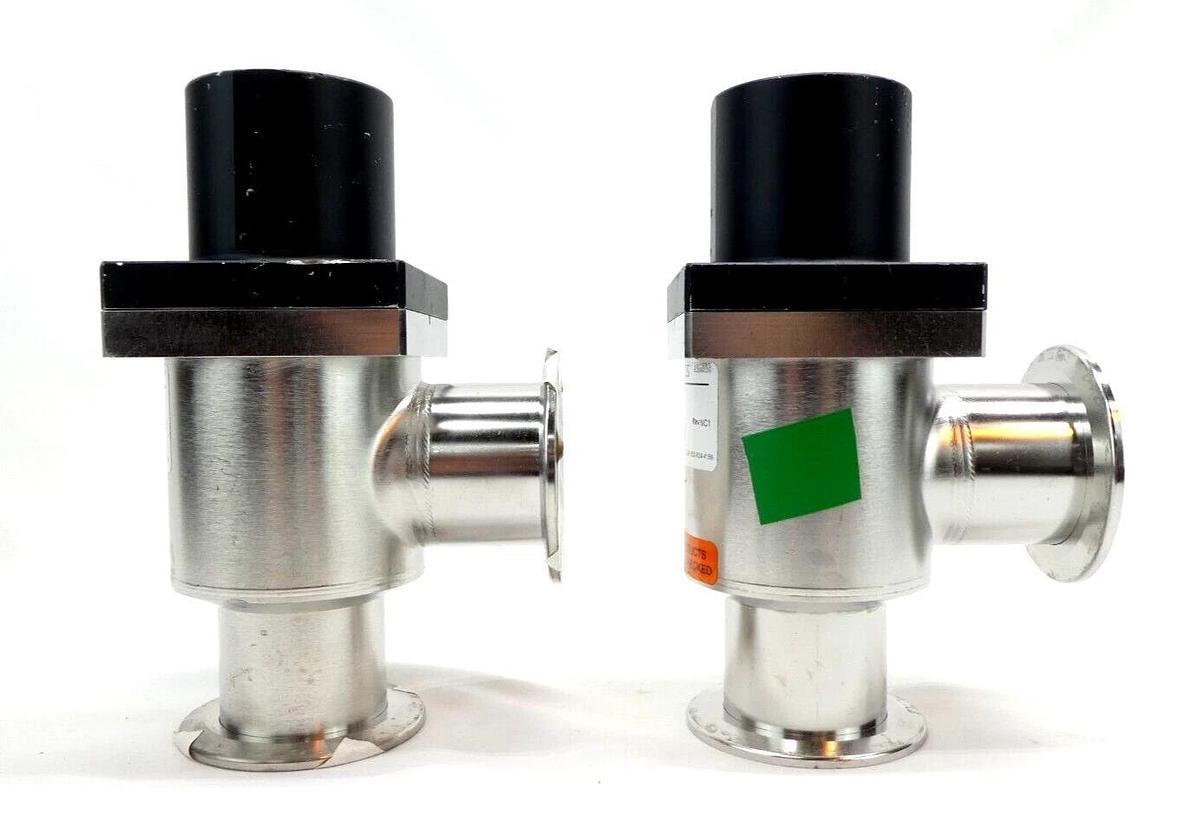 Used Nor-Cal 050531-21 Pneumatic Angle Valve Genesis Reseller Lot of 2 Working Spare