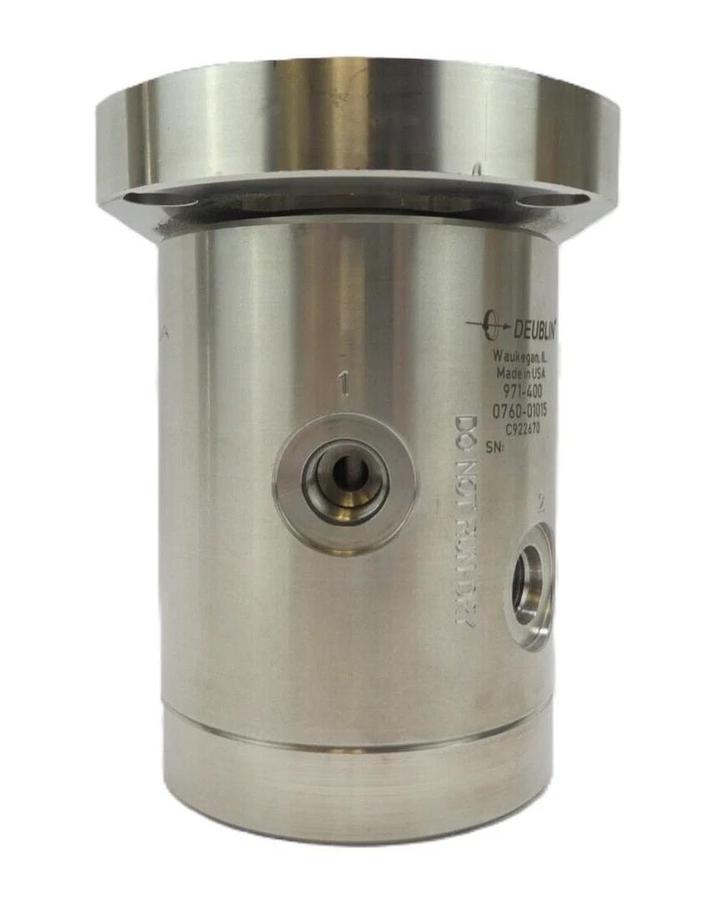 Used Deublin 971-400 Rotary Union AMAT Applied Materials 0760-01015 Working Surplus