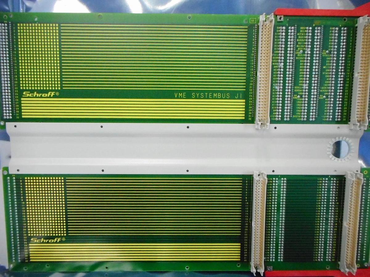 Used Schroff 33021-102 VME Systembus J1 PCB Card E11035551 Untested AS-IS