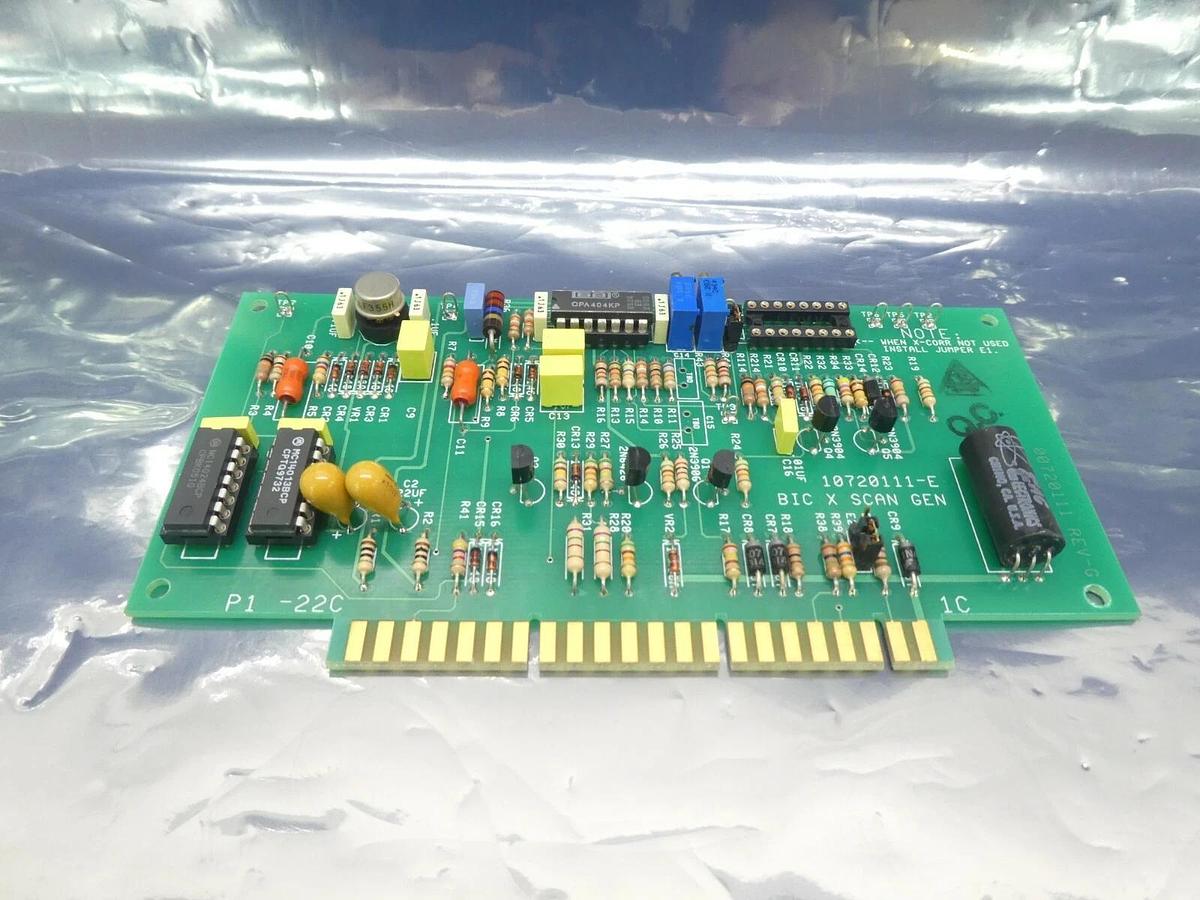 Used Brookhaven 10720111-E X Scan Gen PCB Card P1-22C Varian Ion Implant E20000185