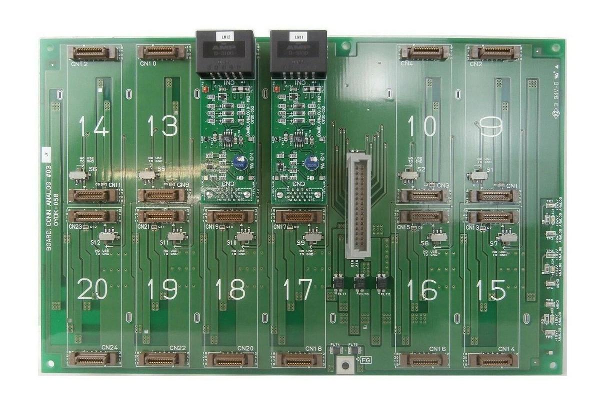 Used TEL Tokyo Electron OYDK-058 2-Port Connector Board PCB OYDK-052 Lithius Working