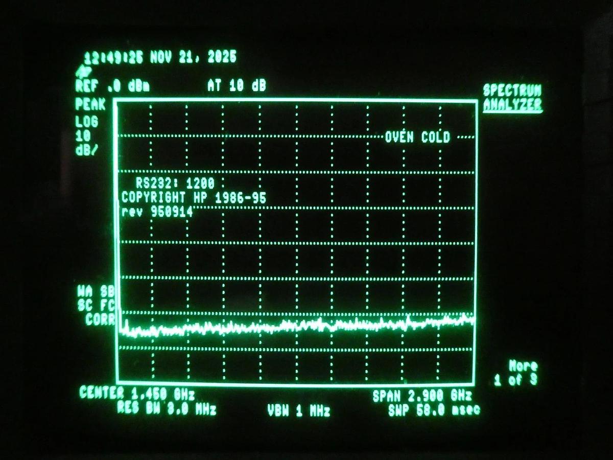 Used HP Hewlett-Packard 8594E Spectrum Analyzer 9 kHz - 2.9 GHz Untested Surplus