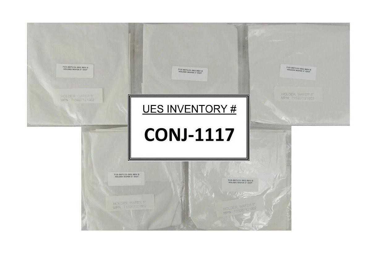 Lam Research 715-007121-002 5 Inch EXIT Wafer Holder Lot of 5 490 AutoEtch New