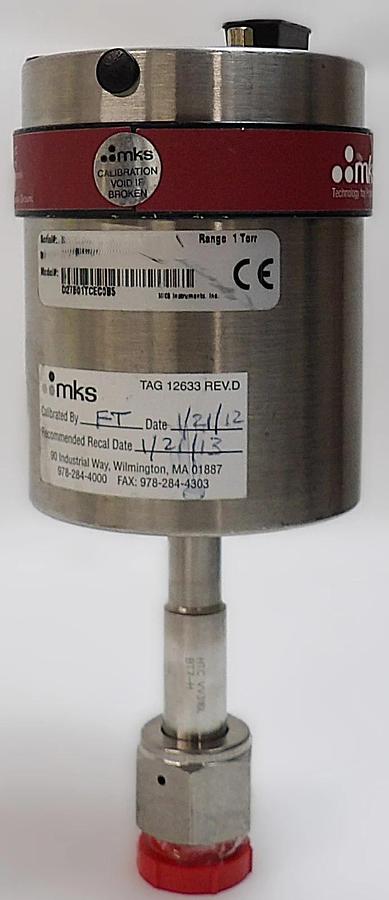 Refurbished MKS Instruments 627B01TCEC0B5 Baratron Pressure Transducer Refurbished