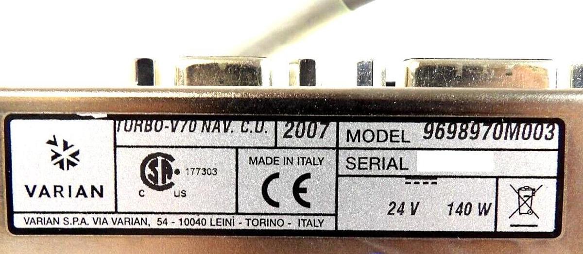 Refurbished Turbo-V 70 Navigator Varian 9698970M003 Turbo Pump Controller Refurbished