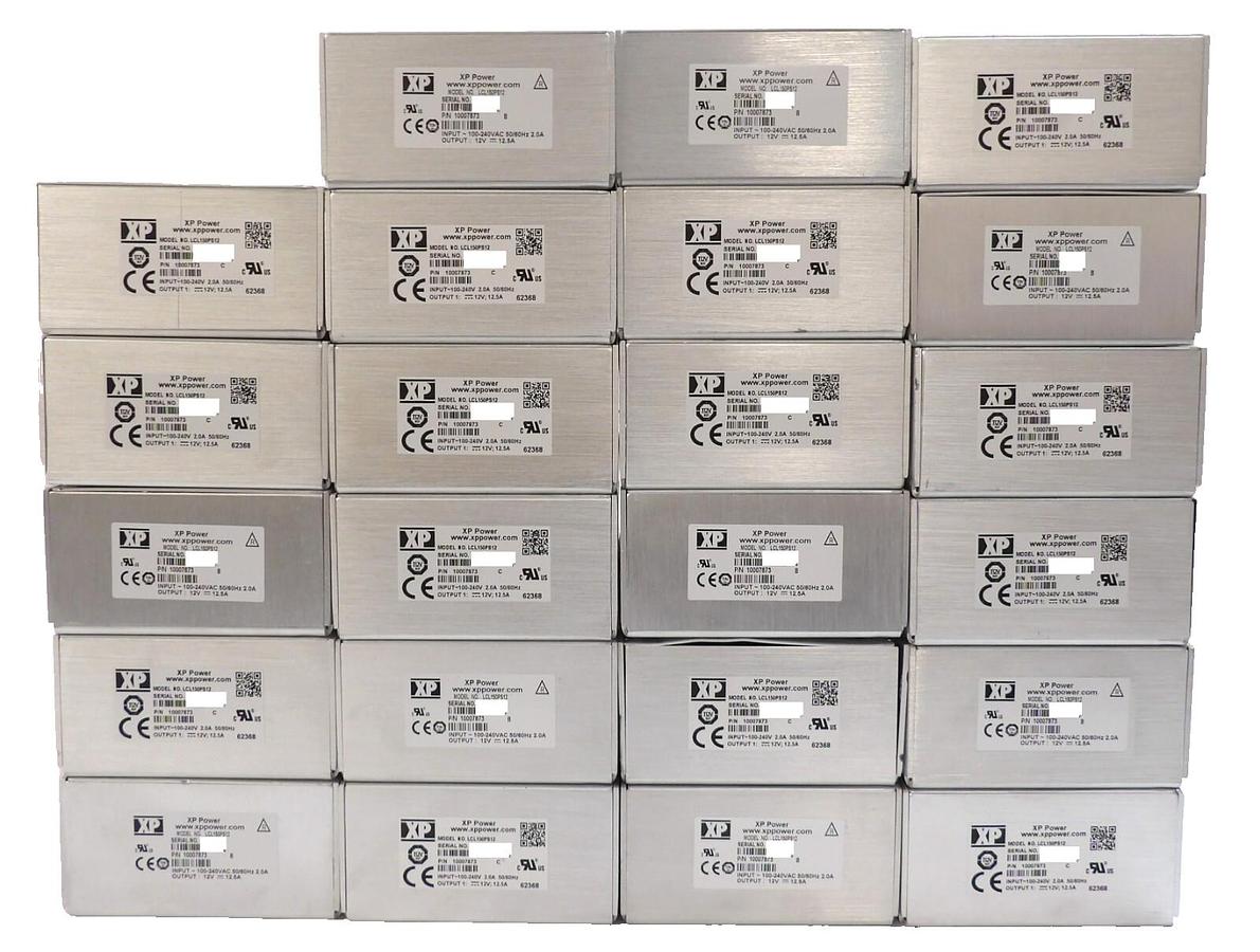 XP Power 10007873 Power Supply LCL150PS12 Reseller Lot of 23 New Surplus
