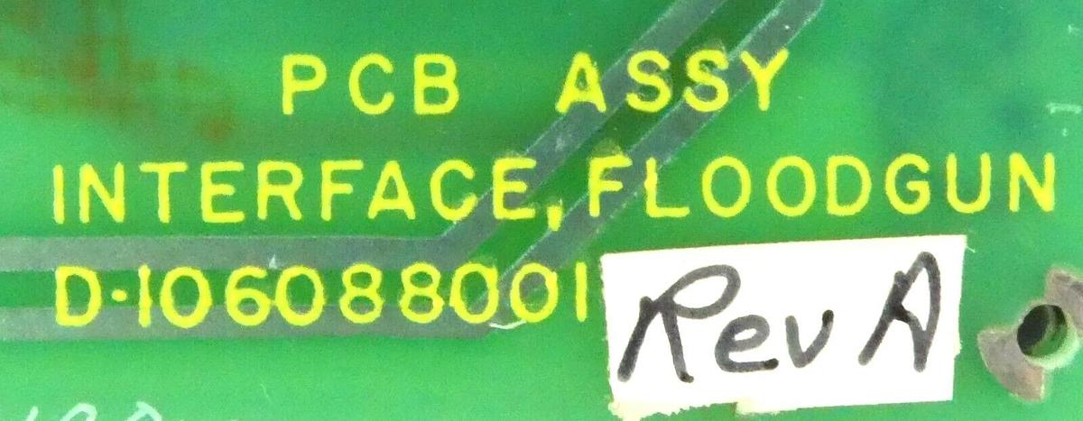 Used Varian VSEA D-106088001 Floodgun Controller PCB Card Working Surplus