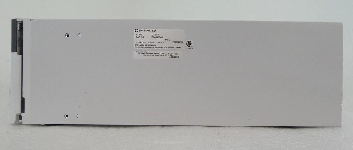 Used Shimadzu 228-45000-42 Liquid Chromatography LC-20AD Prominence LC V2.10 Working