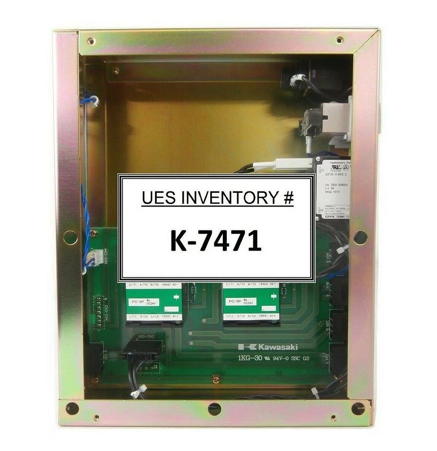 Used Kawasaki 1KG-30 Robot Contactor Assembly PCB Panel SSC GS Working Surplus