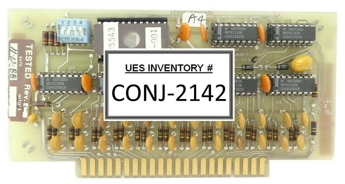 Used Varian Semiconductor VSEA C-F5374001 Logic Control PCB Rev. C Working Surplus