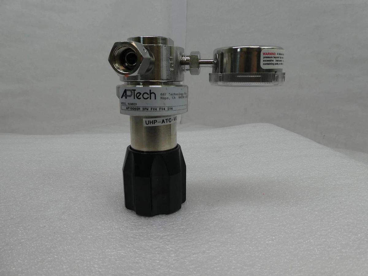 Used APTech AP1006SM 3PW FV4 FV4 IV4 Single Stage Regulator Valve Lot of 4 Used