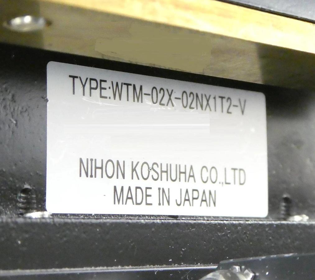 Used Nihon Koshuha AMC-T20L-V RF Assembly Working Surplus
