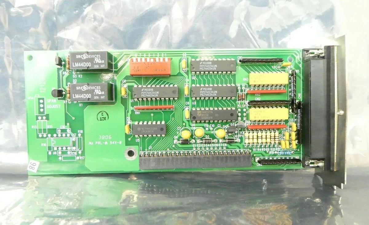 Used MKS Instruments 121258-G1-B Input/Output 121257-A PCB Card AMAT Working Surplus
