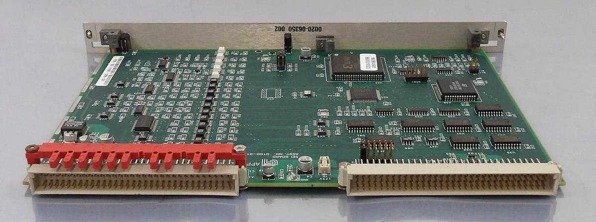 Used AMAT Applied Materials 0100-01996 SEI Board PCB Card Working Surplus