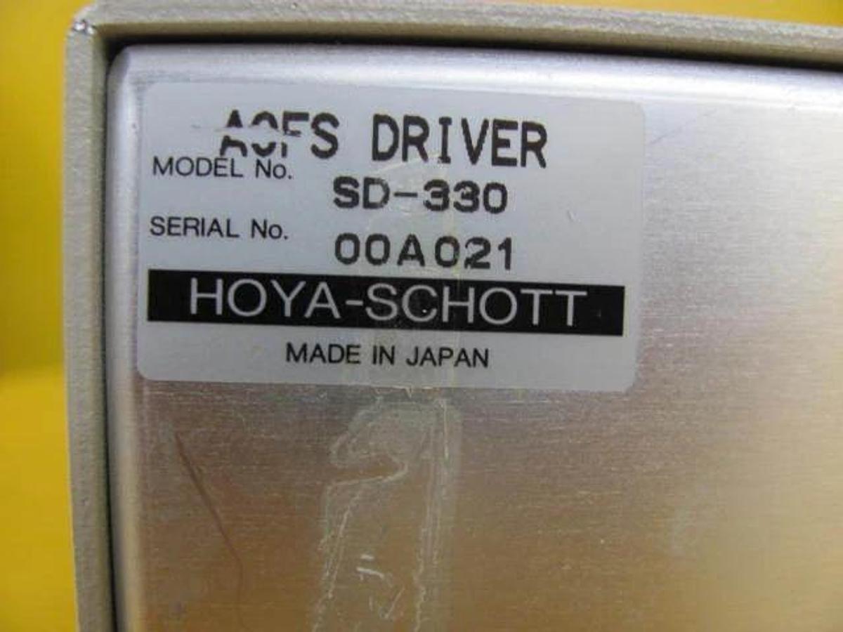Used Hoya-Schott SD-330 AOFS Driver Working Surplus