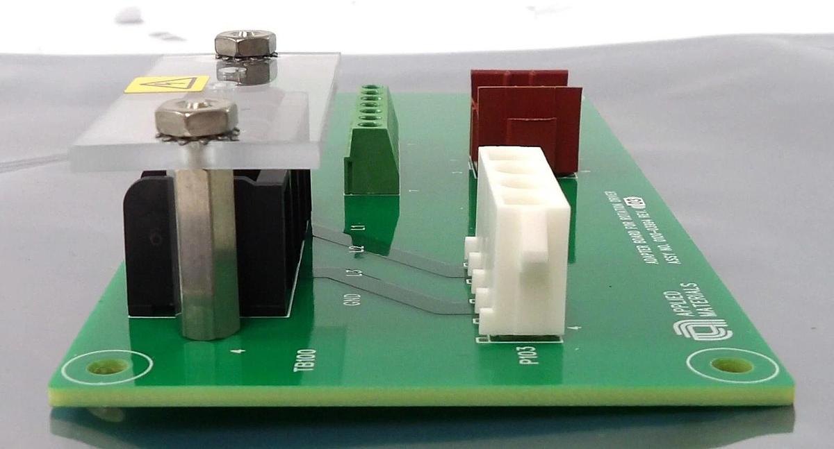 Used AMAT Applied Materials 0100-03994 Adapter Board For Rotation Driver PCB Working