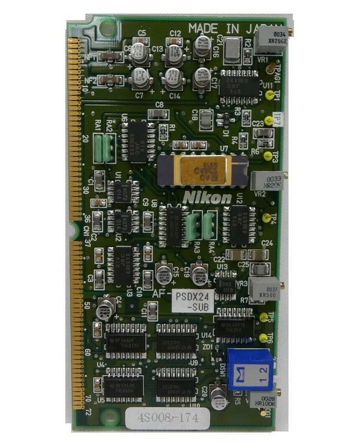 Used Nikon Precision 4S008-174 Relay Control Card PCB AF-PSDX24-SUB NSR-S205C Working