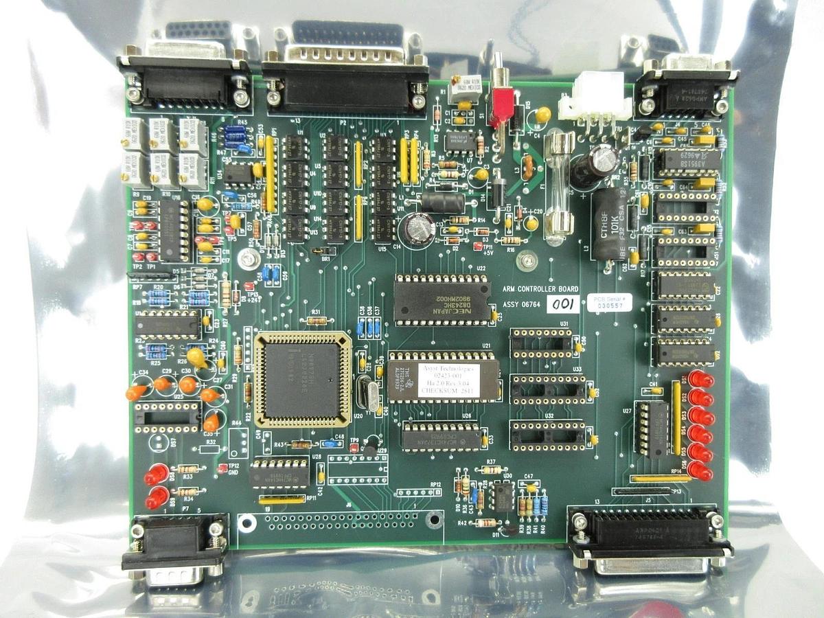 Used Asyst Technologies 860 Vacuum Arm with Arm Controller Board PCB 06764001 Used