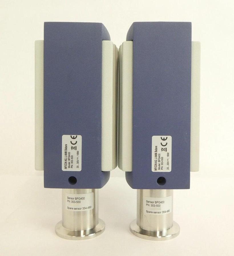 Used Inficon 353-500 Pirani Vacuum Gauge BPG400 Reseller Lot of 6 Working