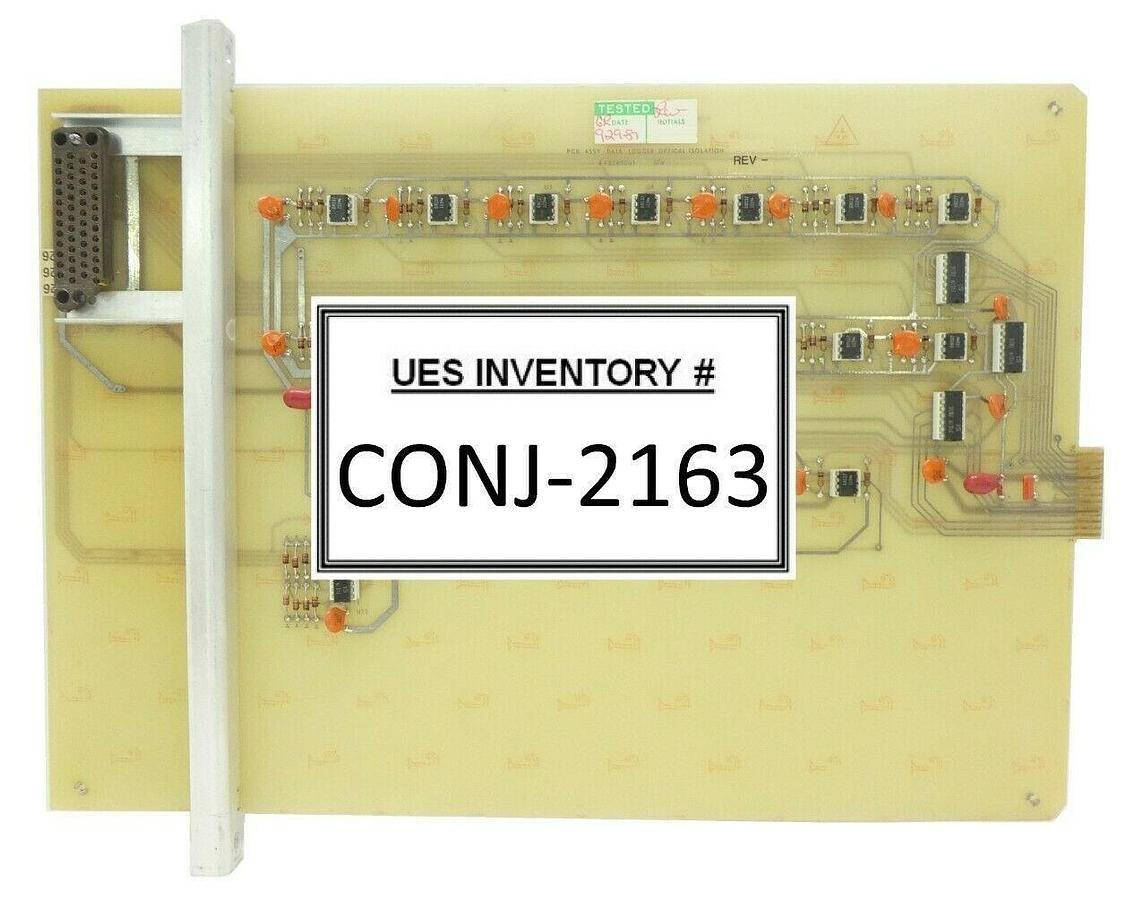 Used Varian Semiconductor VSEA E-F8340001 Data Logger Optical Isolation PCB Working