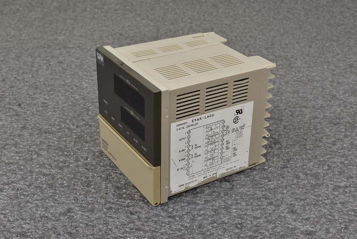 Used Omron E5AX-LA02 Digital Controller
