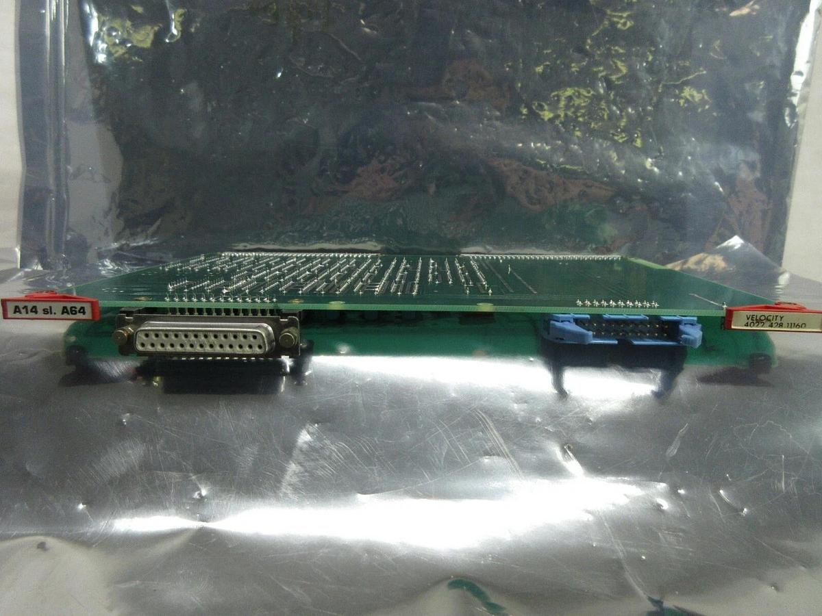 Used ASML 4022.428.11160 Velocity Control PCB Card 4022.428.1116 PAS 5000/2500 Used
