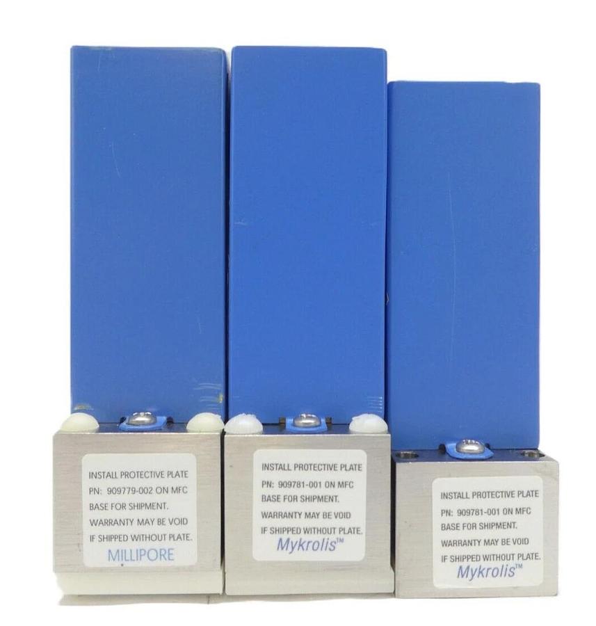 Used Mykrolis Millipore FC-2979MEP5 Mass Flow Controller MFC Lot of 3 OEM Refurbished