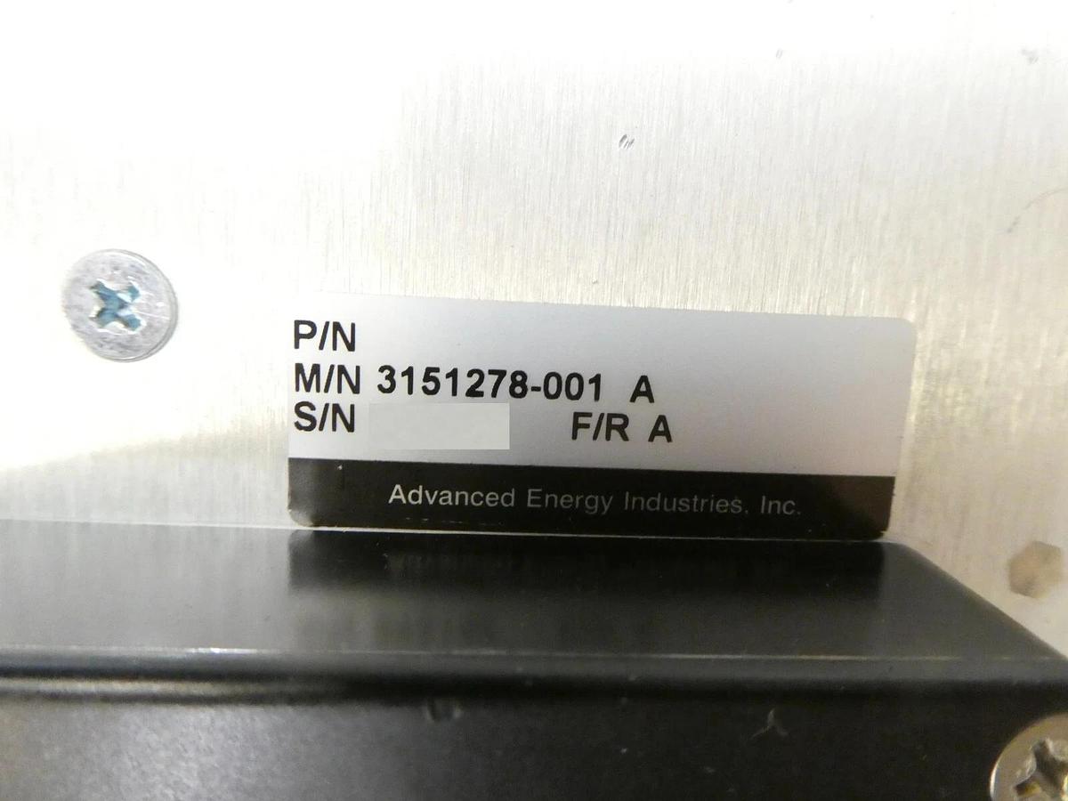 Used AE Advanced Energy 3151278-001 RF Generator Spare Surplus