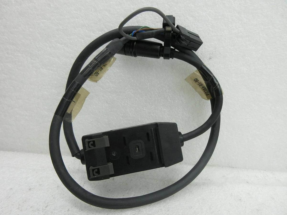 Used Omron ZX-LDA11-N Laser Sensor Amplifier ZX Series Used Working