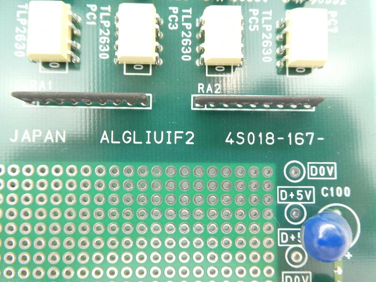 Used Nikon 4S018-167 Inferometer Relay PCB Card ALGLIUIF2 NSR Series Working Spare