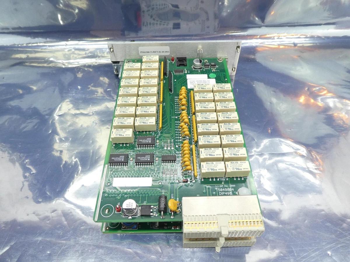 Used MKS Instruments AS01500-71 Interlock Module PCB Card CDN500R-71 AMAT 0190-38266