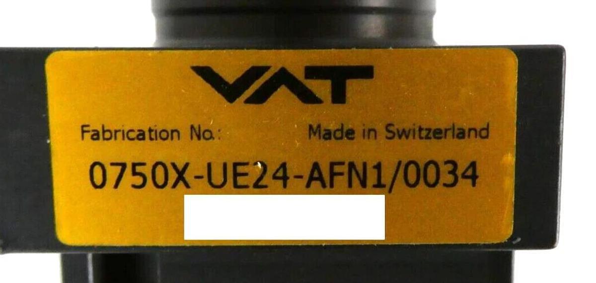 Used VAT 0750X-UE24-AFN1 Rectangular Door/Gate Valve AMAT Working Surplus
