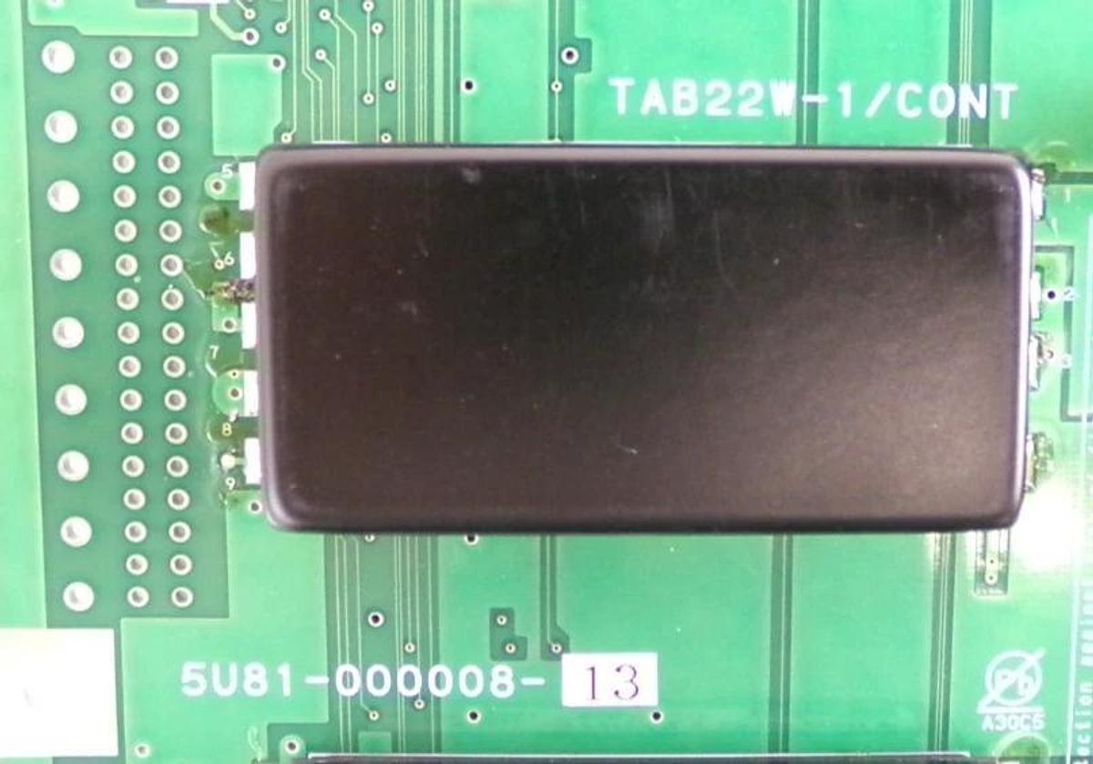 Used TEL Tokyo Electron 5U81-000008-13 PCB TAB22W-1/CONT Working Surplus