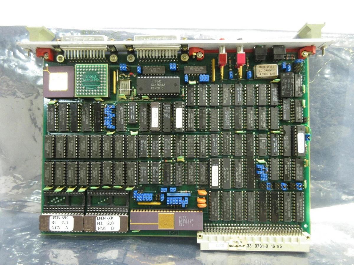Used Philips PG 2024 CPU PCB Card ASML PAS 5000/2500 Wafer Stepper System Used